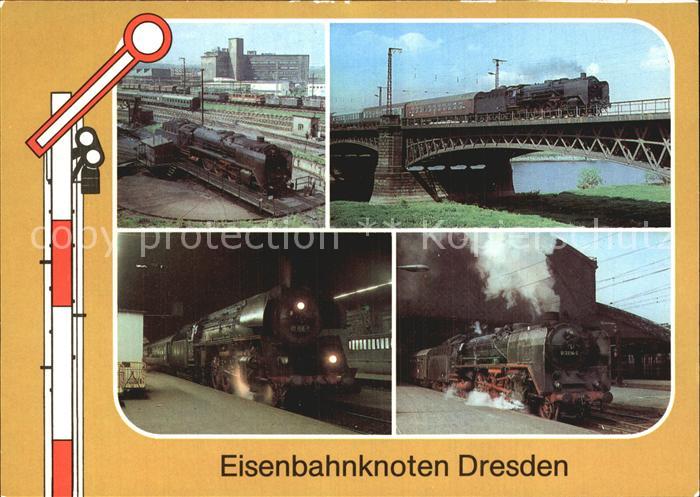 Lokomotive Eisenbahnknoten Dresden
