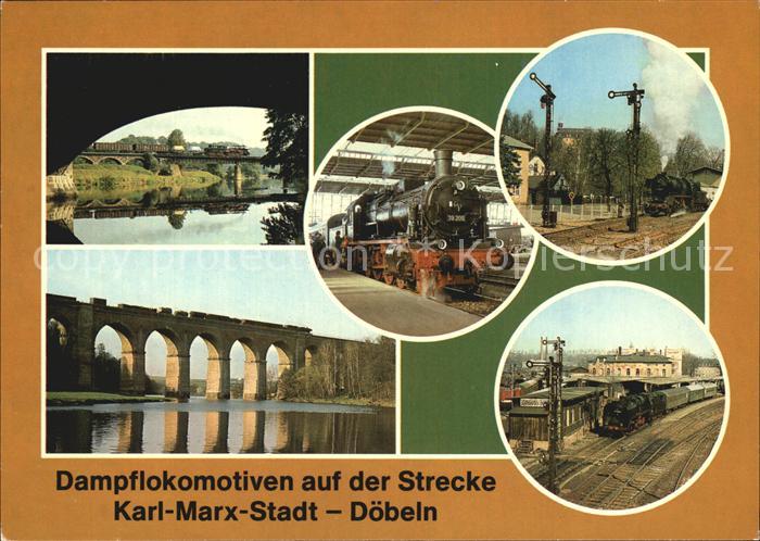 Lokomotive Strecke Karl-Marx-Stadt-Doebeln