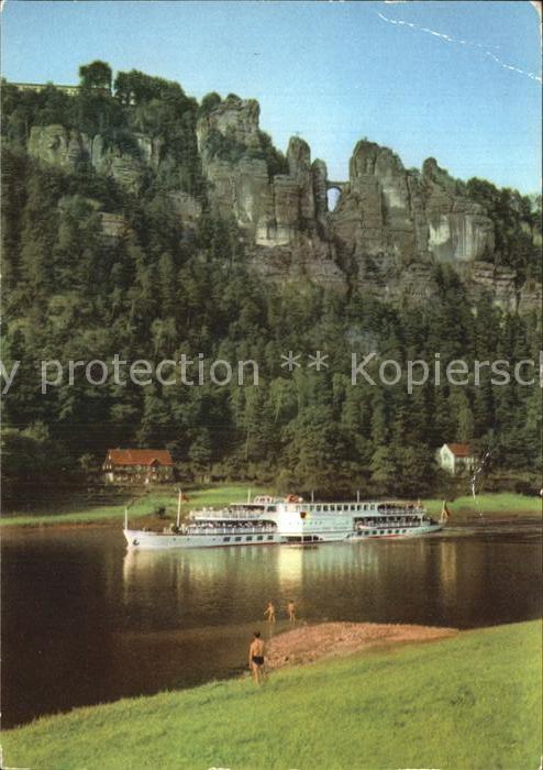 Motorschiffe Bastei Saechsische Schweiz