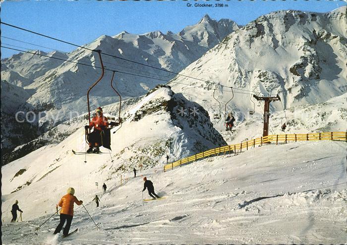 Sessellift Skifahren Wallack-Haus Grossglockner-Hochalpenstrasse