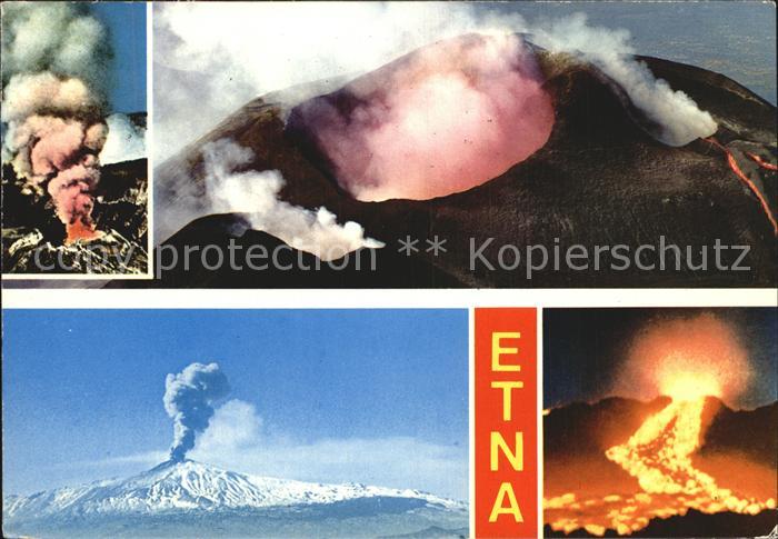 Vulkane Geysire Vulcans Geysers Etna Sicilia