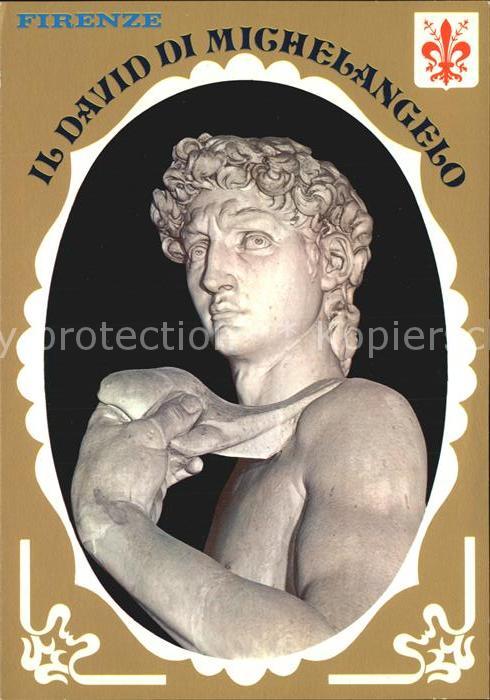 Skulpturen David di Michelangelo Firenze