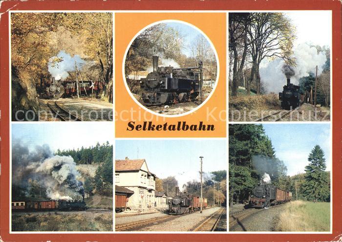 Lokomotive Selketalbahn Bahnhof Alexisbad Strassberg