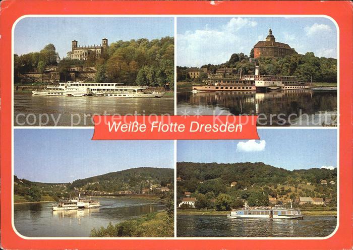 Motorschiffe Weisse Flotte Dresden