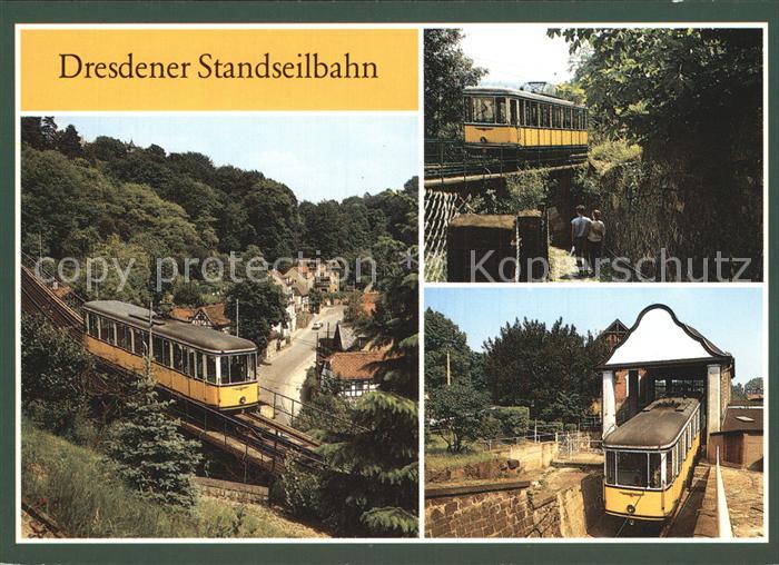 Eisenbahn Standseilbahn Dresden