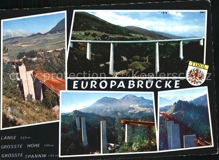 Bruecken Bridges Ponts Europabrücke Tirol