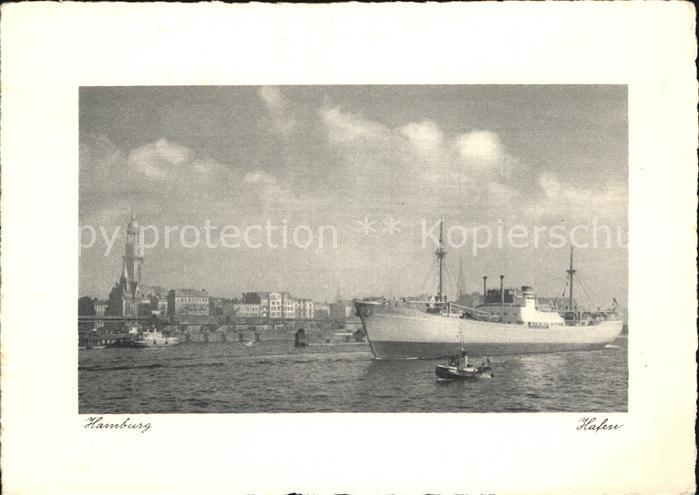 Dampfer Oceanliner Hamburg Hafen