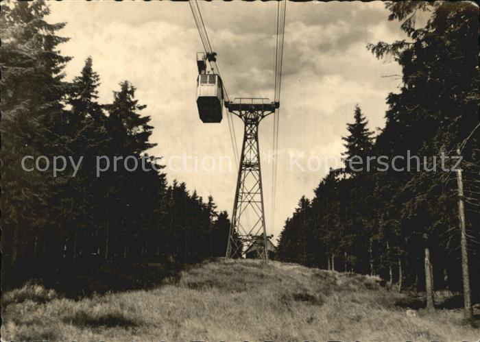 Seilbahn Fichtelberg Oberwiesenthal Erzgebirge
