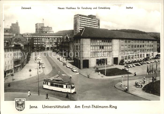 Strassenbahn Ernst-Thaelmann-Ring Zeisswerk