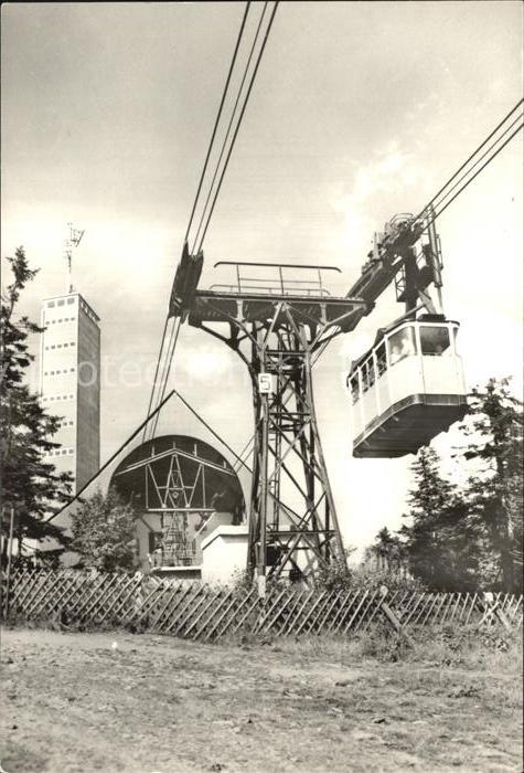 Seilbahn Fichtelberg Oberwiesenthal Erzgebirge