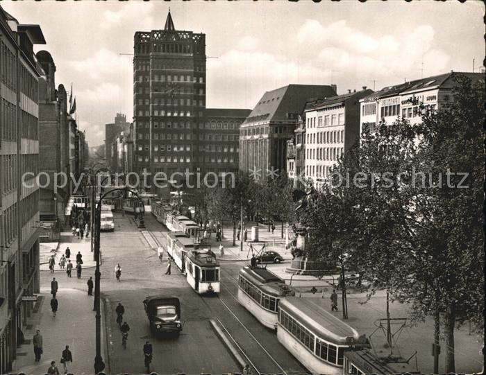 Strassenbahn Duesseldorf Alleestrasse