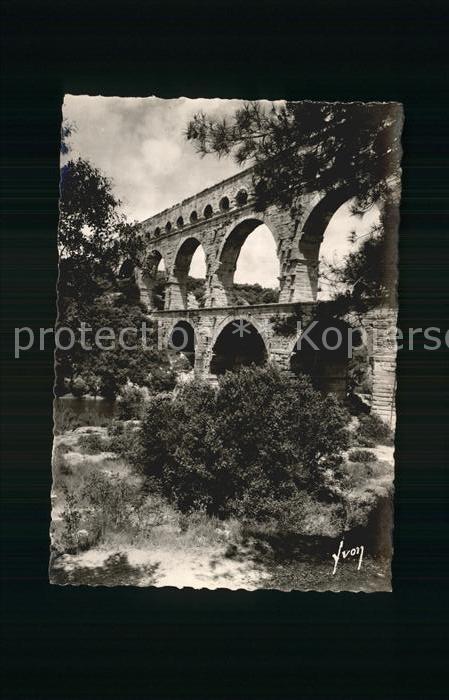 Viadukte Viaduc Pont du Gard Aqueduc romain