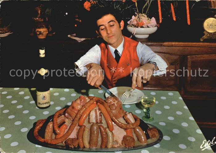 Lebensmittel Rezept Vraie Choucroute Alsacienne
