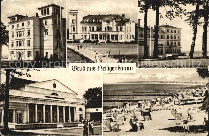 Heiligendamm Ostseebad Kurheime Kulturhaus Strand