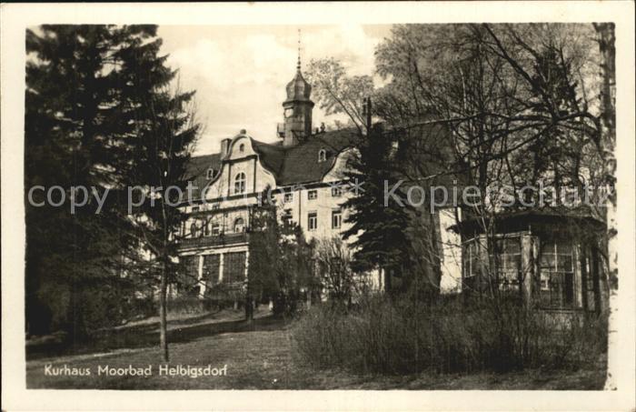 Helbigsdorf Mulda Sachsen Kurhaus Moorbad