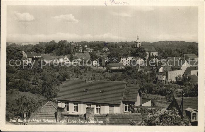 Bad Buckow Maerkische Schweiz Ortsansicht
