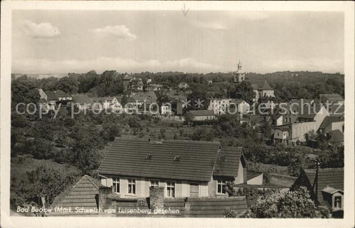 Bad Buckow Maerkische Schweiz Ortsansicht