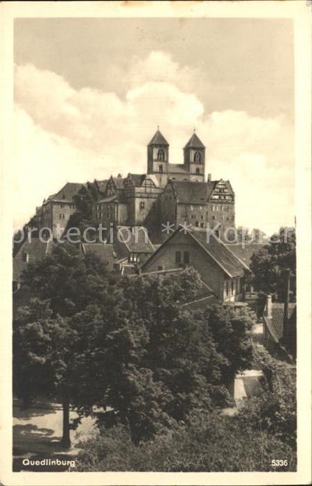 Quedlinburg Harz Teilansicht