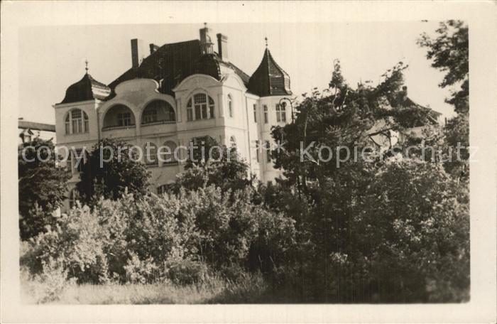 Ahlbeck Ostseebad FDGB Erholungsheim Max-Kreuziger Haus Duenenstrasse