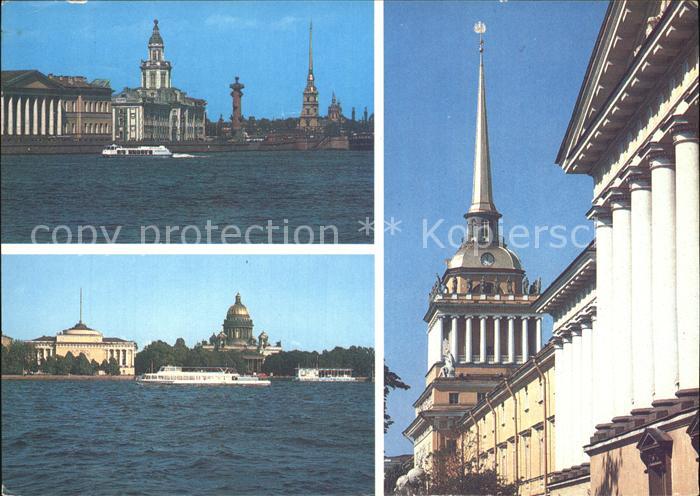 St Petersbourg St Petersburg Admiralitaet Isaak-kathedrale