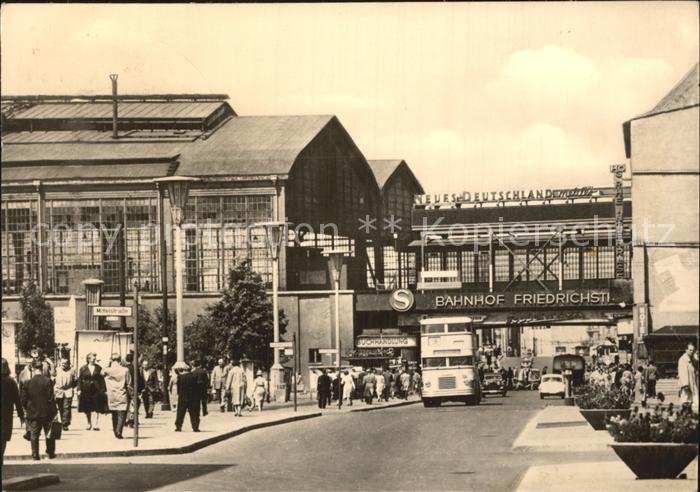 BERLIN  CITY Bahnhof Friedrichstrasse Mittelstrasse