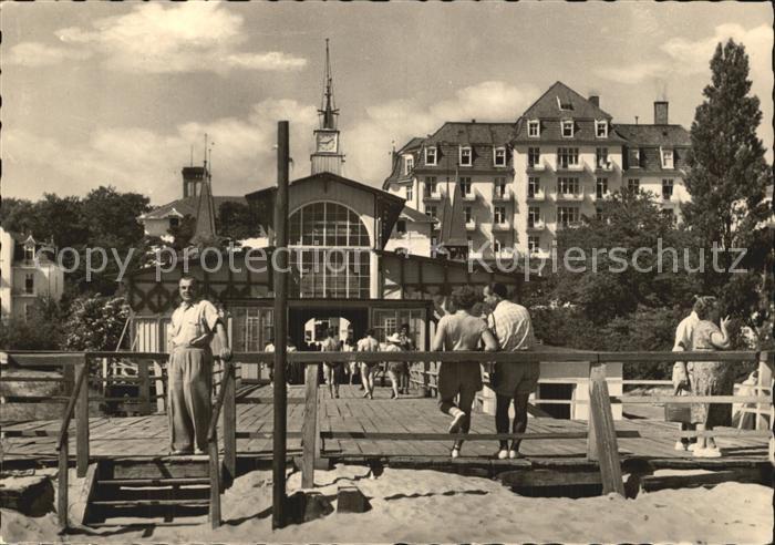 Heringsdorf Ostseebad Usedom Seebad Seebruecke