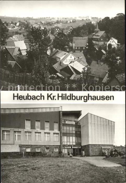 Heubach Thueringen FDGB Erholungsheim Hermann Duncker