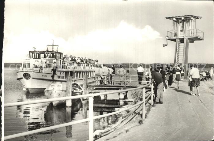 Klink Waren FDGB Urlaubersiedlung Voelkerfreundschaft Mole