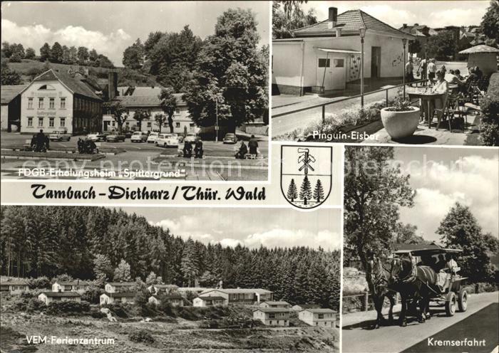 Tambach-Dietharz Pinguin Eisbar Kremserfahrt VEM Ferienzentrum