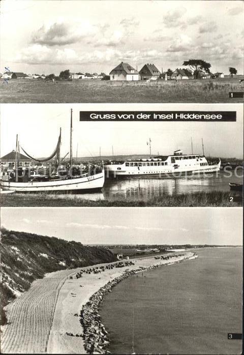 Insel Hiddensee Witte Hafen Kloster Strand Neuendorf