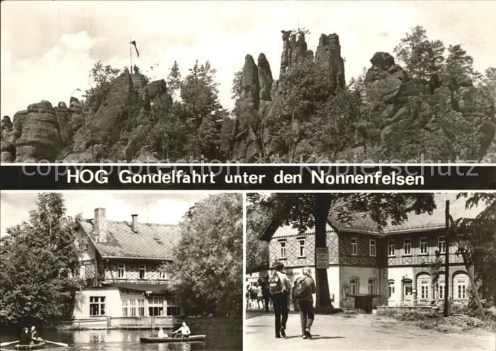 Jonsdorf HOG Gondelfahrt Nonnenfelsen Zittauer Gebirge