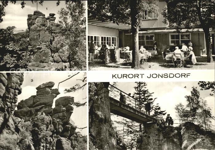 Jonsdorf Nonnenfelsen Bruecke Gaststaette