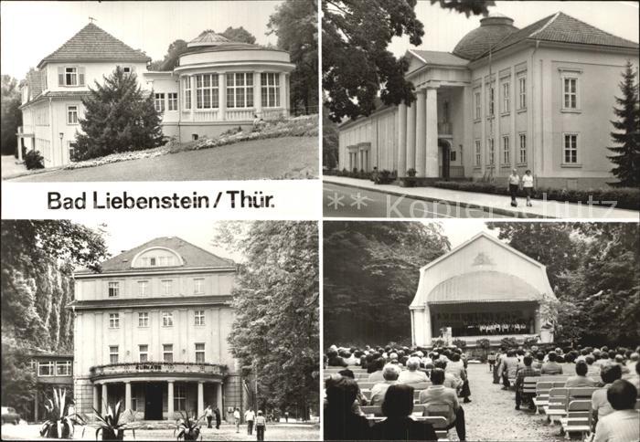 Bad Liebenstein Wandelhalle Kurverwaltung Kulturhaus Freilichtbuehne