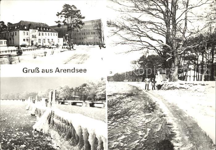 Arendsee Altmark FDGB Erholungsheim Waldheim