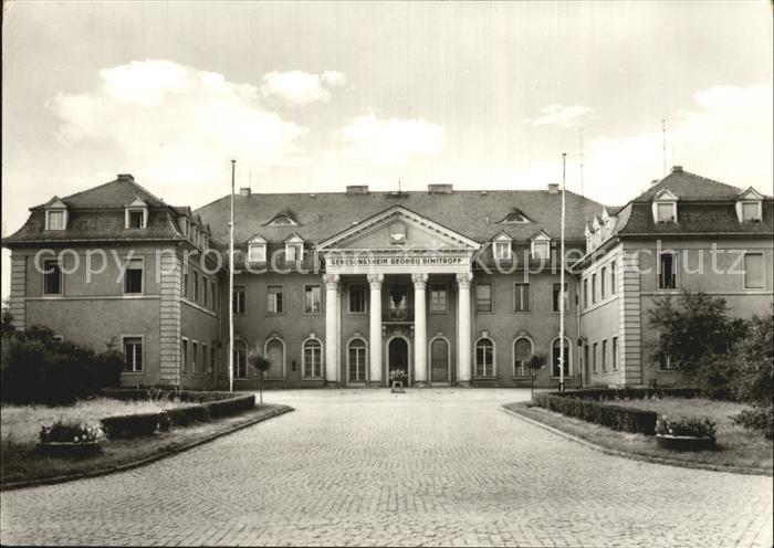 Baerenklau Niederlausitz FDGB Genessungsheim Georgi Dimitroff