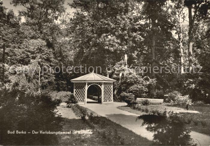 Bad Berka Verlobungstempel Kurpark
