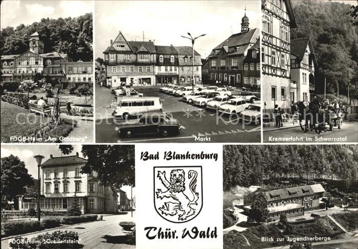 Bad Blankenburg Jugendherberge Kremserfahrt Markt