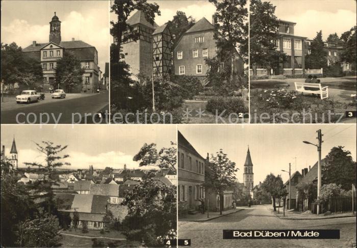 Bad Dueben Eisen-Moorbad Gustav-Adolf-Strasse Rathaus