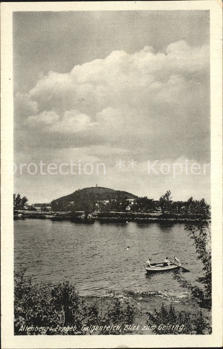 Altenberg Erzgebirge Galgenteich Geising