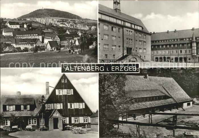 Altenberg Erzgebirge Ortsansichten