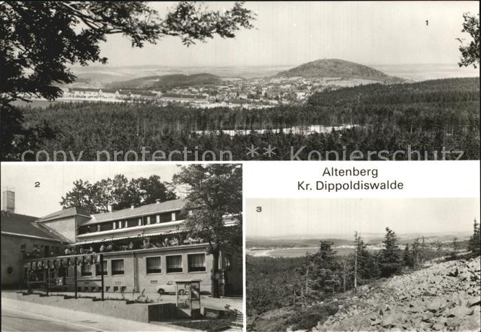 Altenberg Dippoldiswalde Kahleberg HO Gaststaette Galgenteich