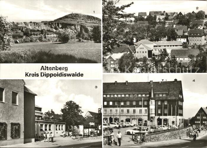 Altenberg Dippoldiswalde Geisingberg Binge HO Gaststaette Platz des Bergmanns