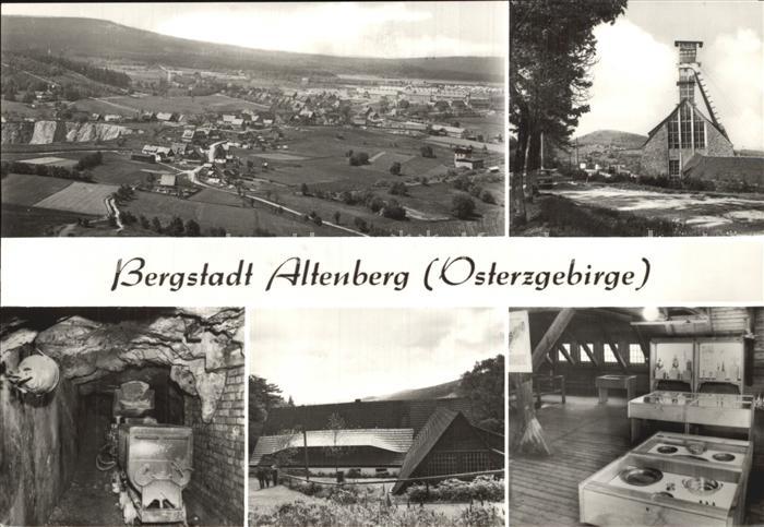 Altenberg Erzgebirge Bergstadt Bergbau Museum Arno-Lippmann Schacht