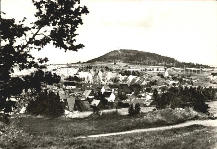 Altenberg Erzgebirge Bergstadt Teilansicht