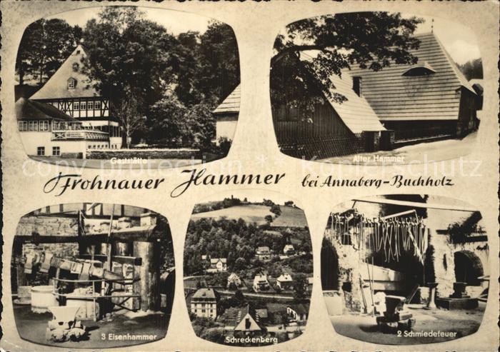 Annaberg-Buchholz Erzgebirge HO Gaststaette Schreckenberg Schmiedefeuer