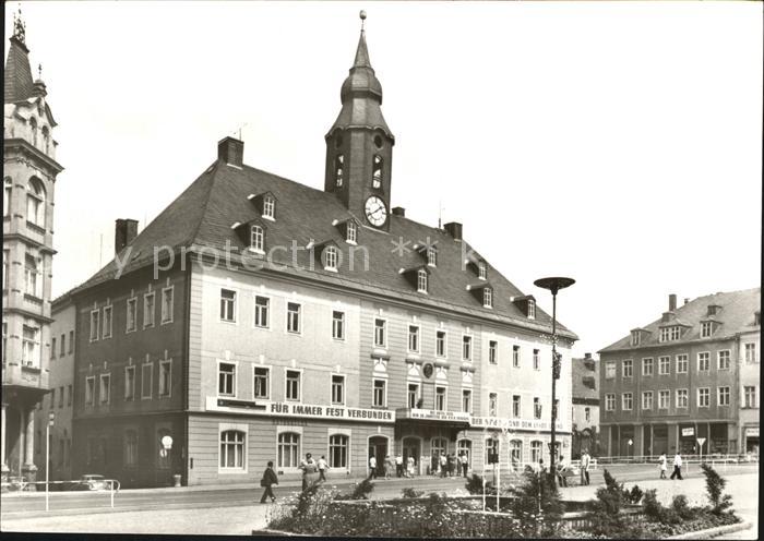 Annaberg-Buchholz Erzgebirge Markt Rathaus