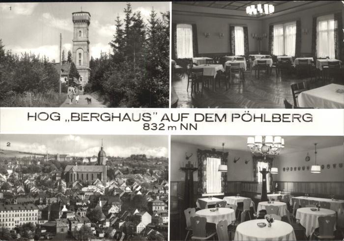 Annaberg-Buchholz Erzgebirge HOG Berghaus Poehlberg Aussichtsturm