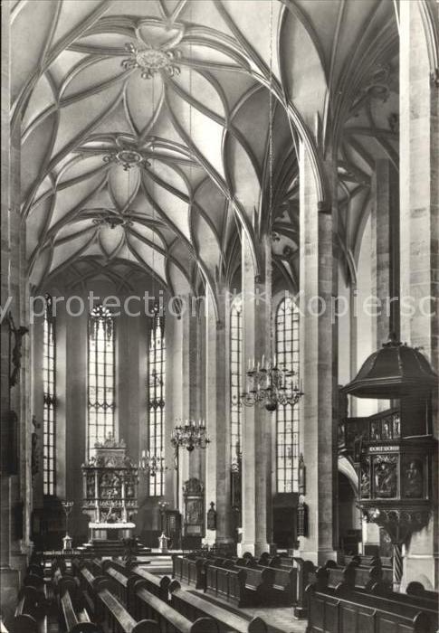 Annaberg-Buchholz Erzgebirge Sankt Annenkirche Altar
