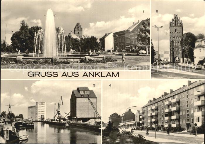 Anklam Steintor Hafen Peenstrasse