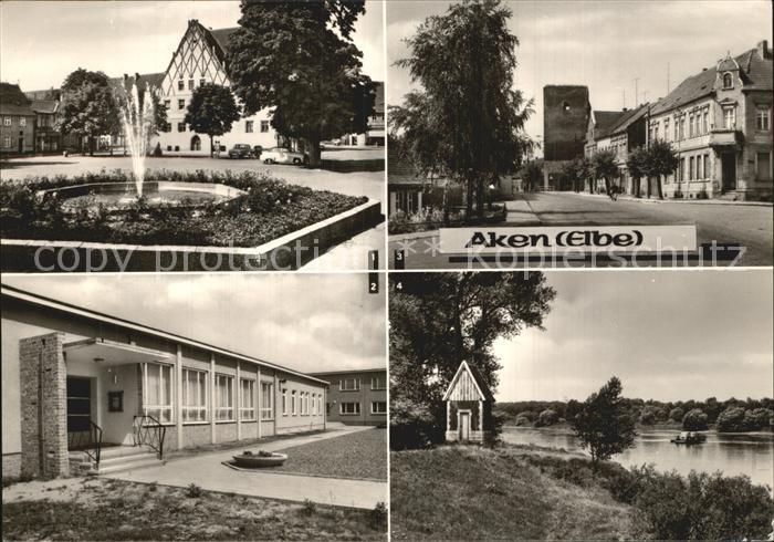 Aken Elbe Friedensplatz Dessauer Strasse